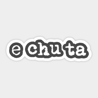 e chu ta Sticker